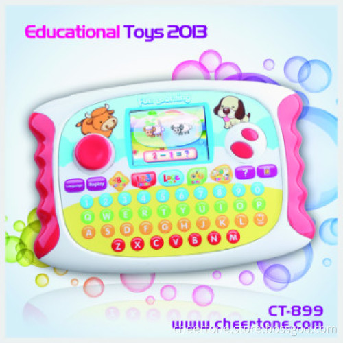 Russian color screen kids laptops